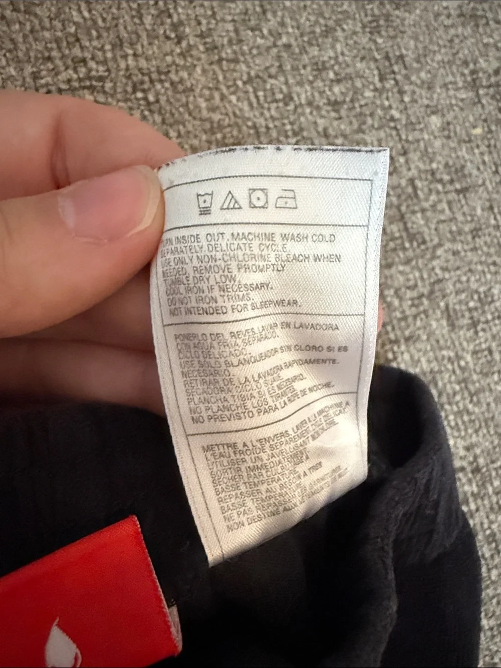 Puma Black Velour Girls Hoodie and Pants with Pink Puma Logos - Picture 12 of 12
